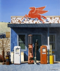 #133 'Gas Station on Rt.66'
